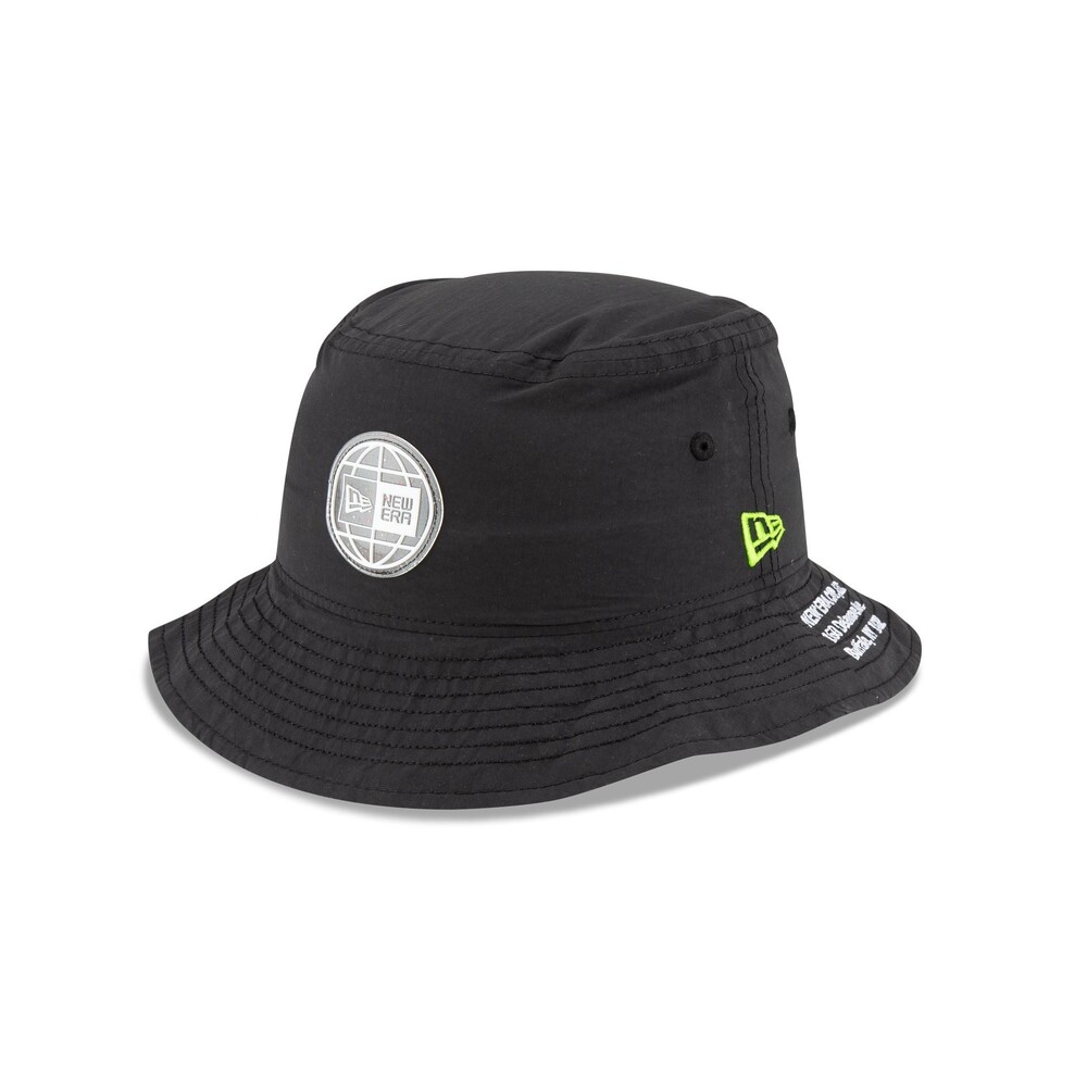 New Era Cap Earth Day Black Bucket Hat - Size M/L